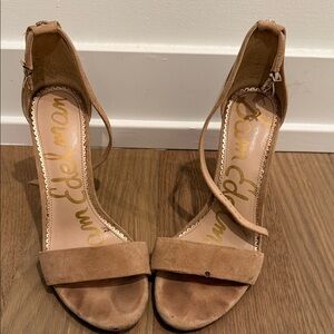 Sam Edelman Brown Suede Heels